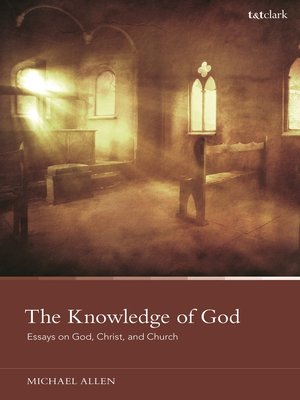 cover image of The Knowledge of God